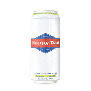 HAPPY DAD HARD SELTZER LEMON LIME 473ML 1-CAN