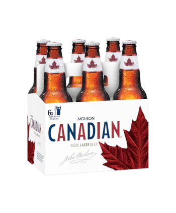 MOLSON CANADIAN 6 BTLS